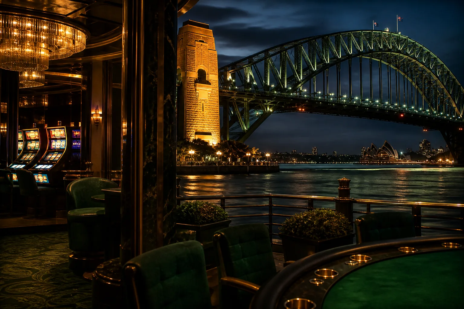 Editorial city guide graphic for Lightning Link Casino readers in Sydney, NSW